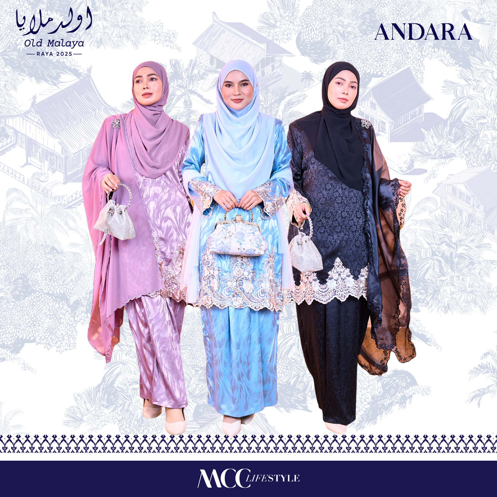 Baju Kurung Royal Jacquard Andara