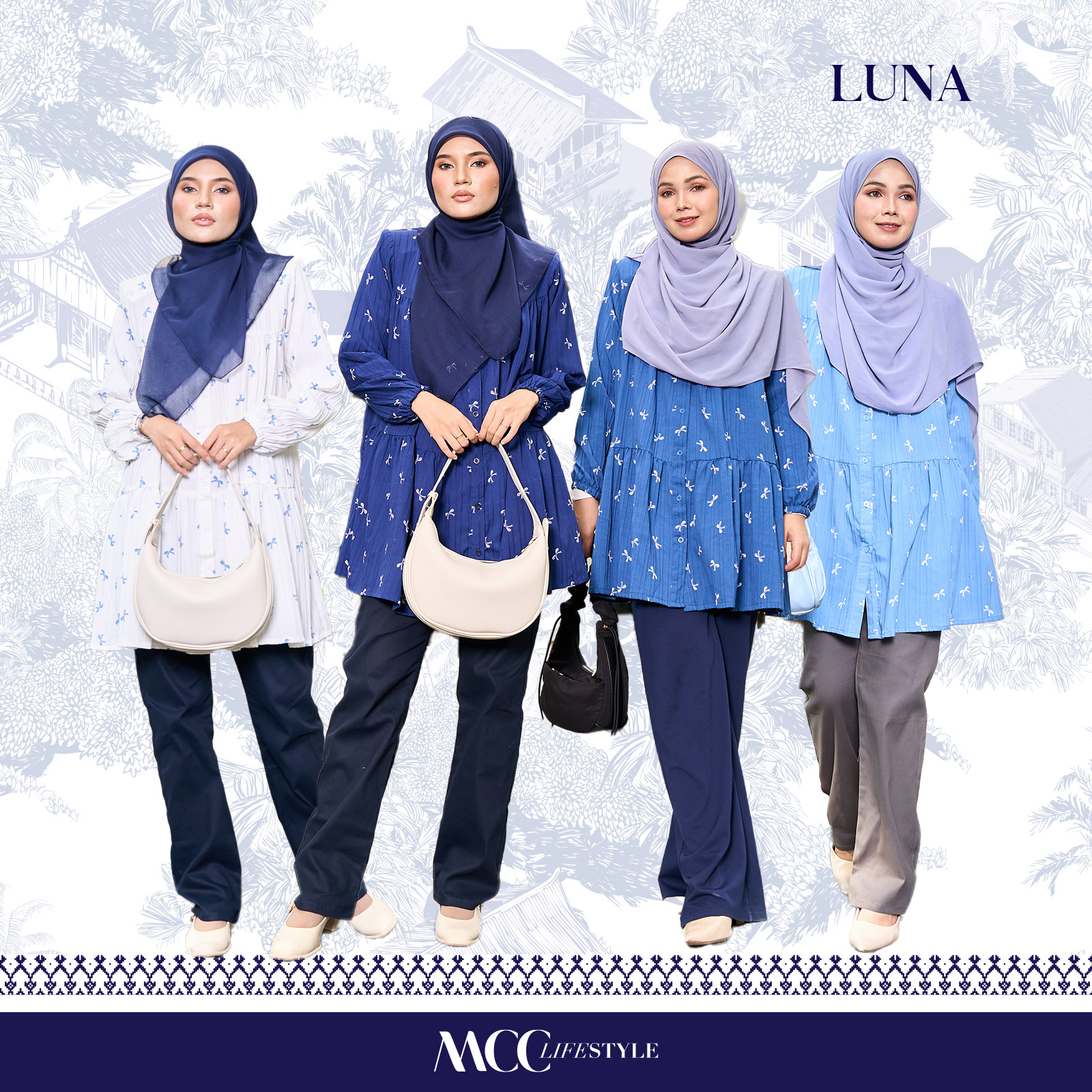 BLOUSE LUNA - COQUETTE SERIES