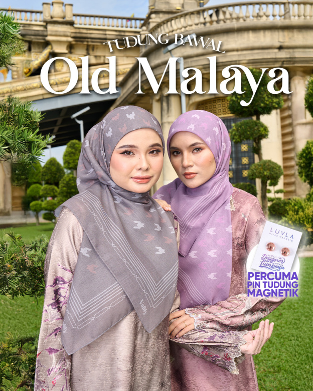 Valily Tudung Bawal Old Malaya