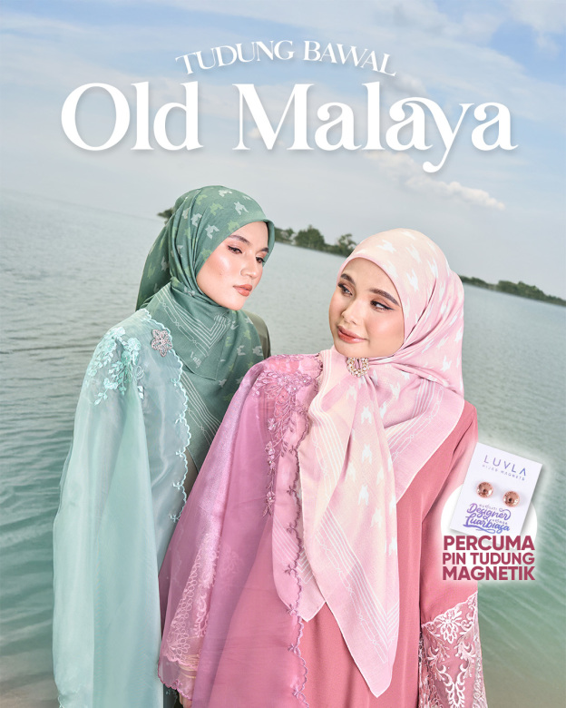 Valily Tudung Bawal Old Malaya