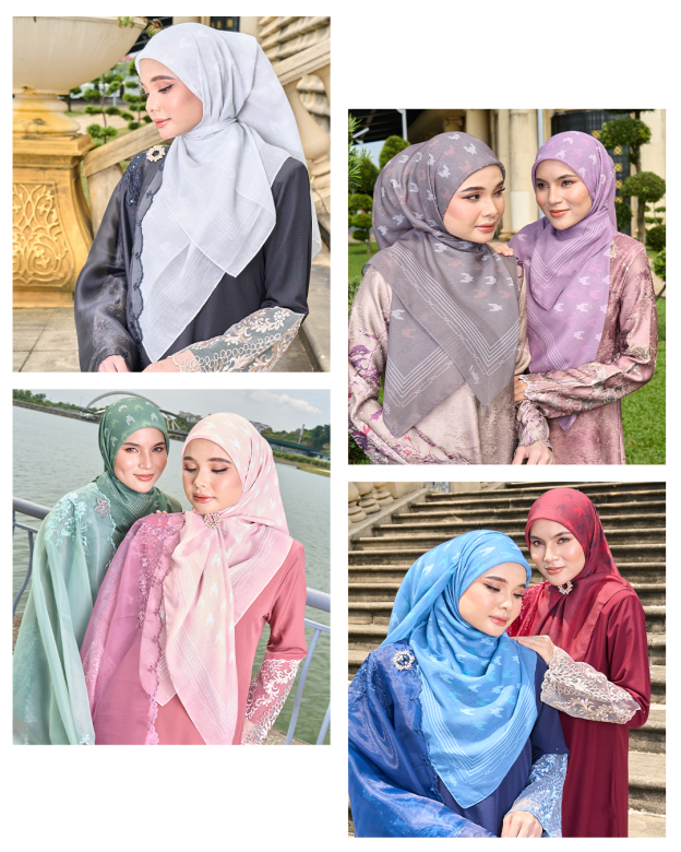 Valily Tudung Bawal Old Malaya
