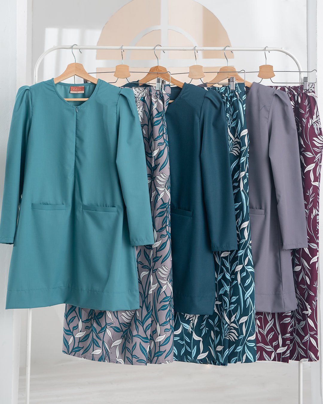 Baju Kurung Kedah Puffy Lucy Laluna X MCC - Emerald Green