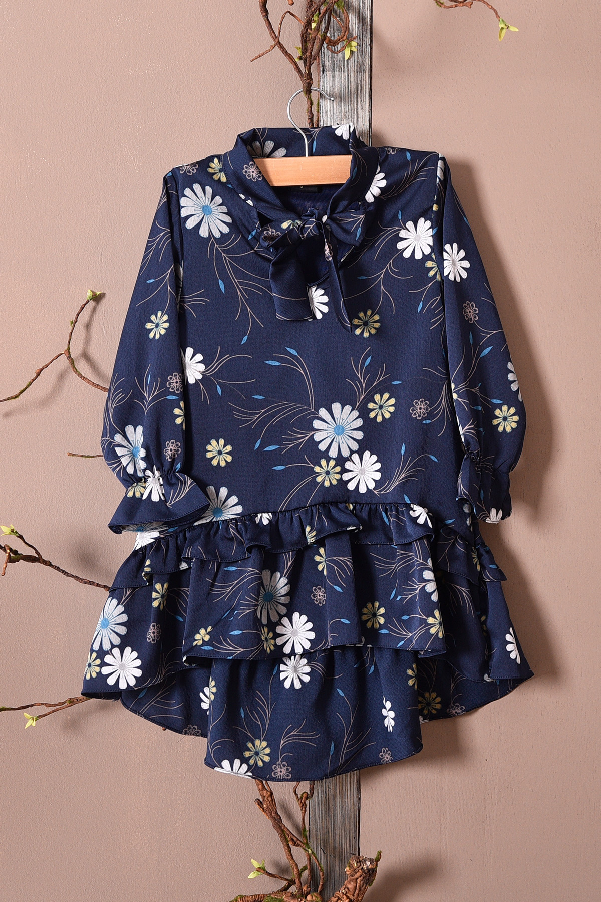 Tunic Rabeya Kids - Deep Blue