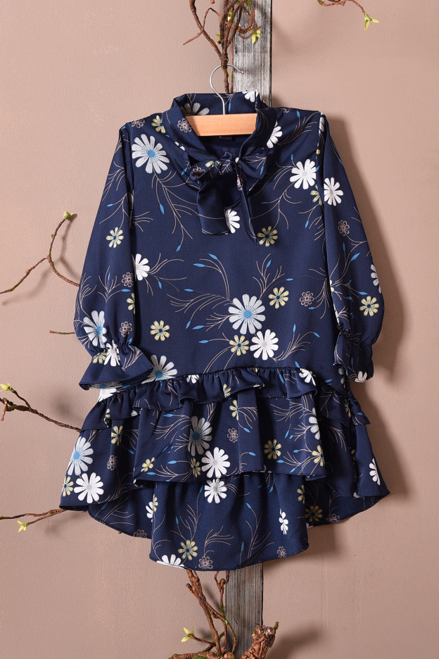 Tunic Rabeya Kids - Deep Blue