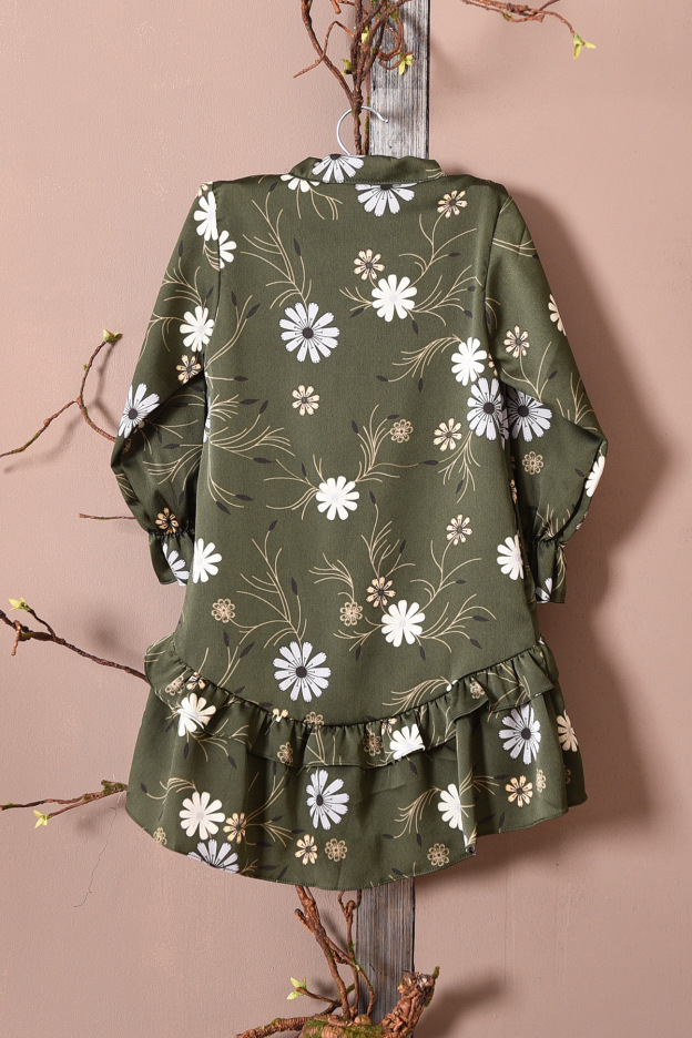 Tunic Rabeya Kids - Olive Green