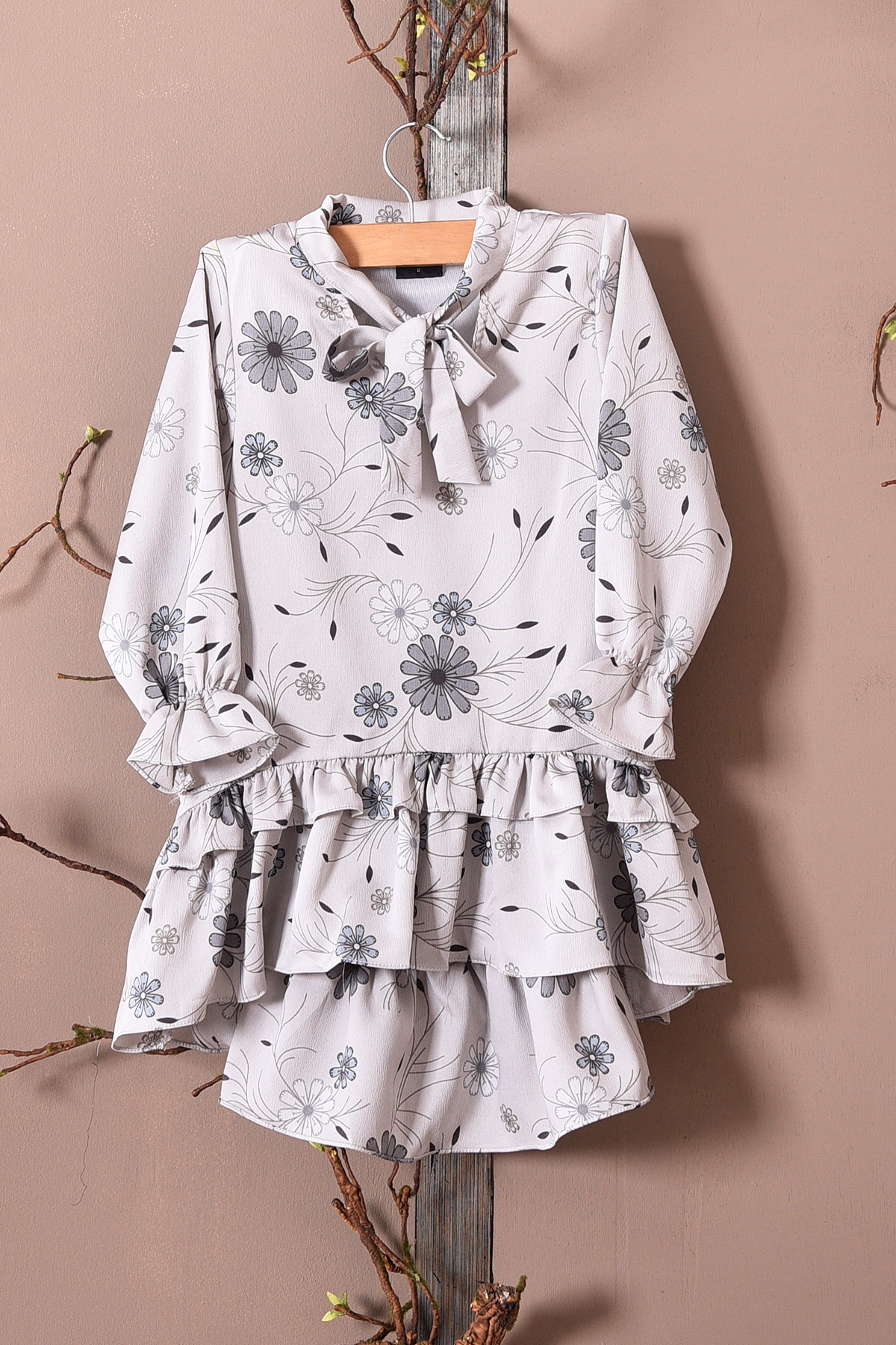 Tunic Rabeya Kids - Ice Grey