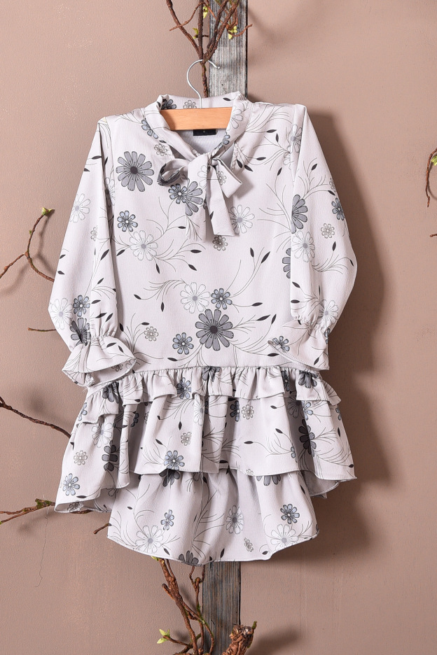 Tunic Rabeya Kids - Ice Grey