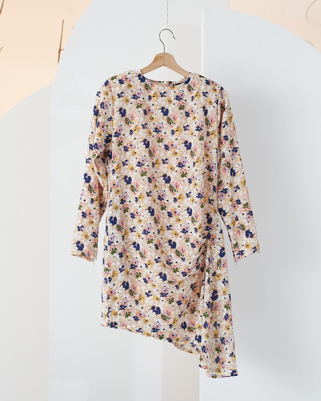 Blouse Cliona - Floral Peach