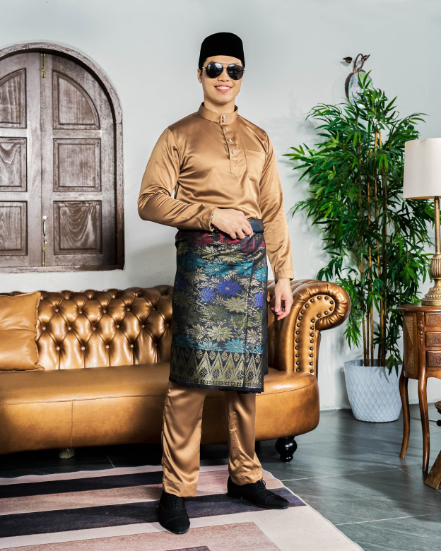 Baju Melayu Tailored Fit Hombre X MCC