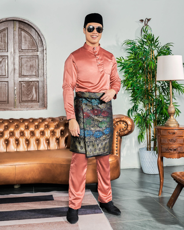 Baju Melayu Tailored Fit Hombre X MCC