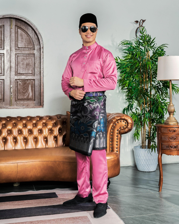 Baju Melayu Tailored Fit Hombre X MCC
