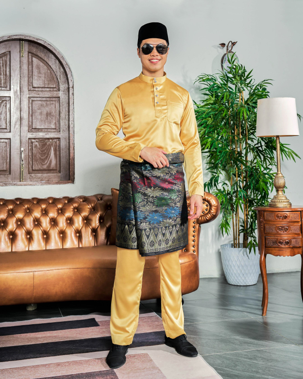Baju Melayu Tailored Fit Hombre X MCC