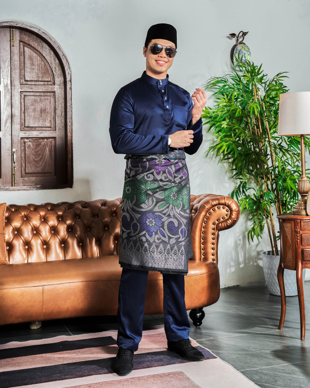 Baju Melayu Tailored Fit Hombre X MCC