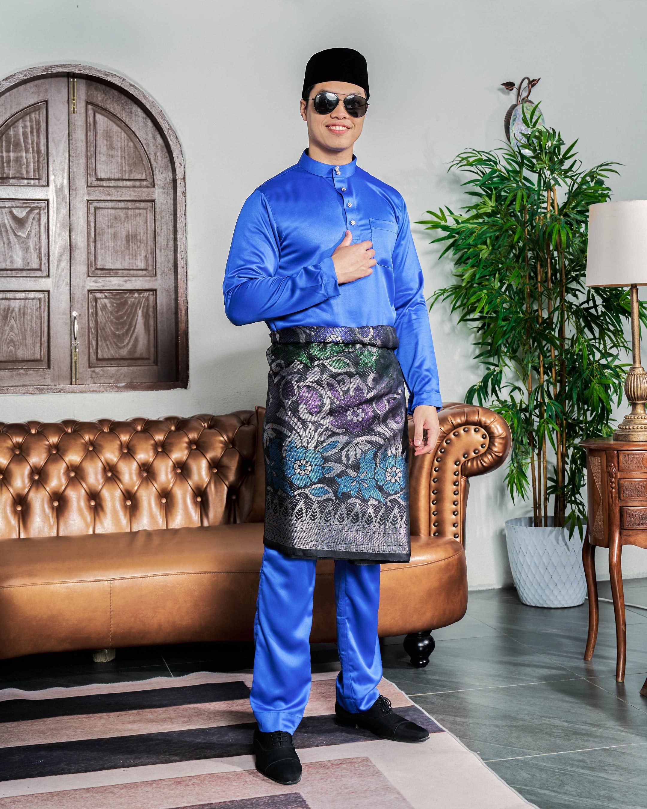 Baju Melayu Tailored Fit Hombre X MCC