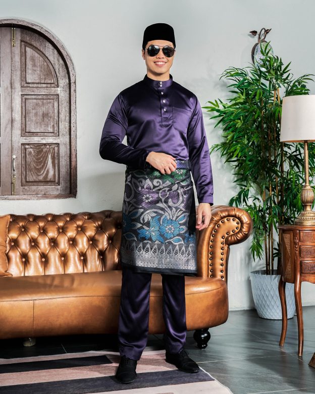 Baju Melayu Tailored Fit Hombre X MCC