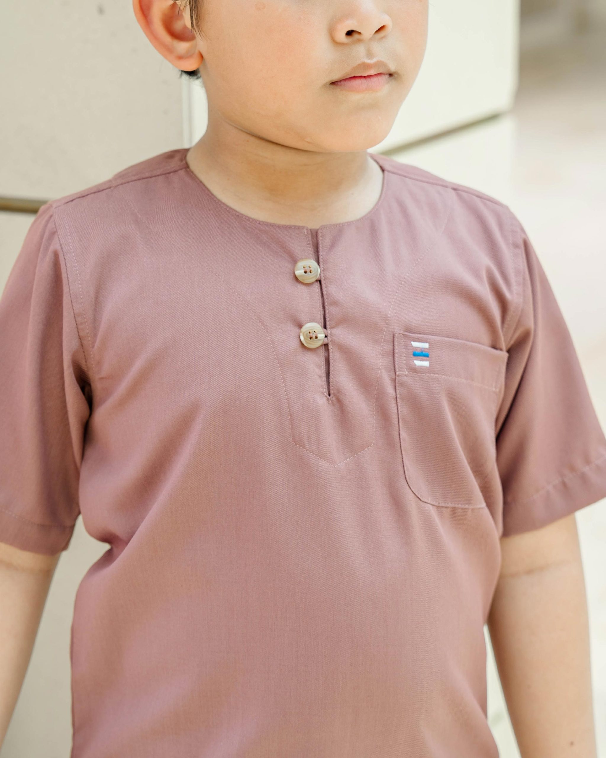 Kurta Saufi Kids Hombre X MCC Lifestyle - Dusty Purple