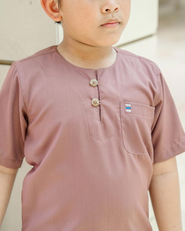 Kurta Saufi Kids Hombre X MCC Lifestyle - Dusty Purple