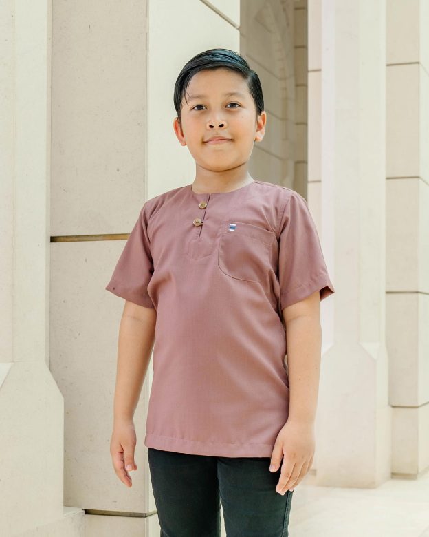 Kurta Saufi Kids Hombre X MCC Lifestyle - Dusty Purple