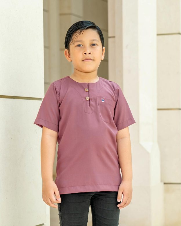 Kurta Saufi Kids Hombre X MCC Lifestyle - Rouge