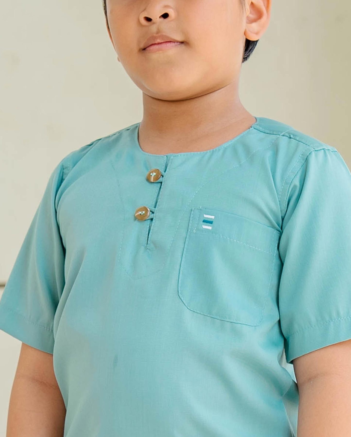 Kurta Saufi Kids Hombre X MCC Lifestyle - Turquoise
