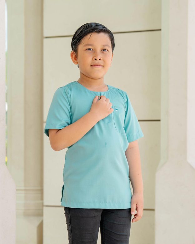 Kurta Saufi Kids Hombre X MCC Lifestyle - Turquoise