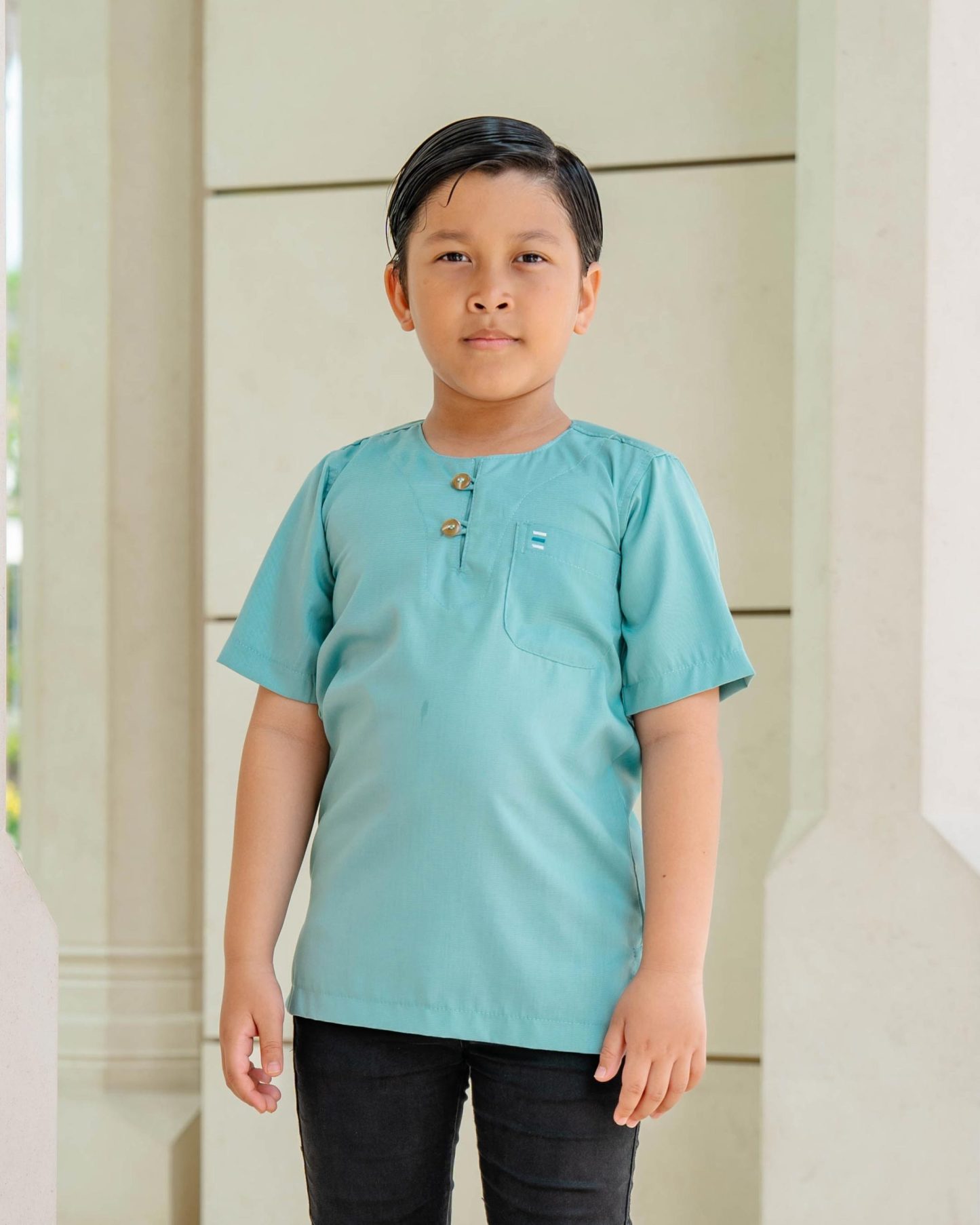 Kurta Saufi Kids Hombre X MCC Lifestyle - Turquoise