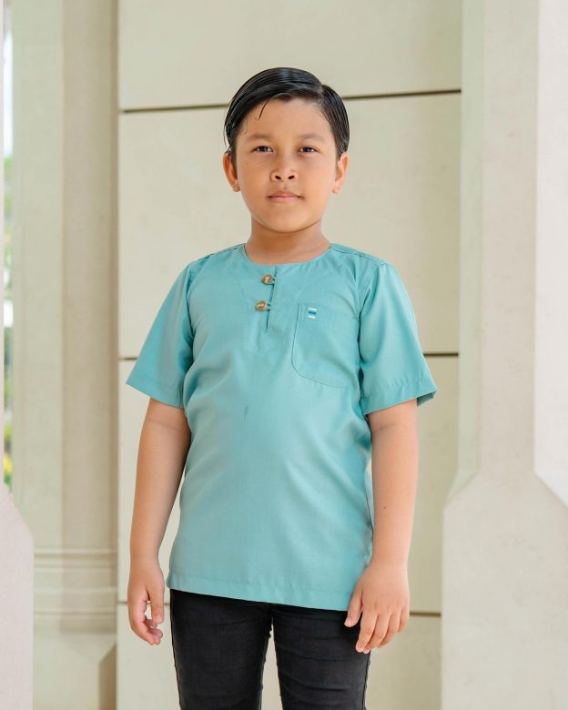 Kurta Saufi Kids Hombre X MCC Lifestyle - Turquoise