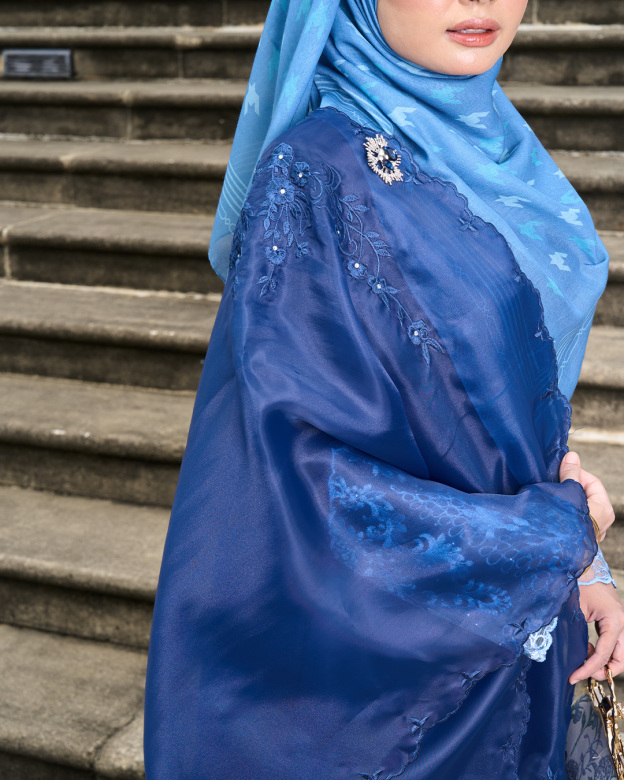 Tudung Selendang Organza Cindai
