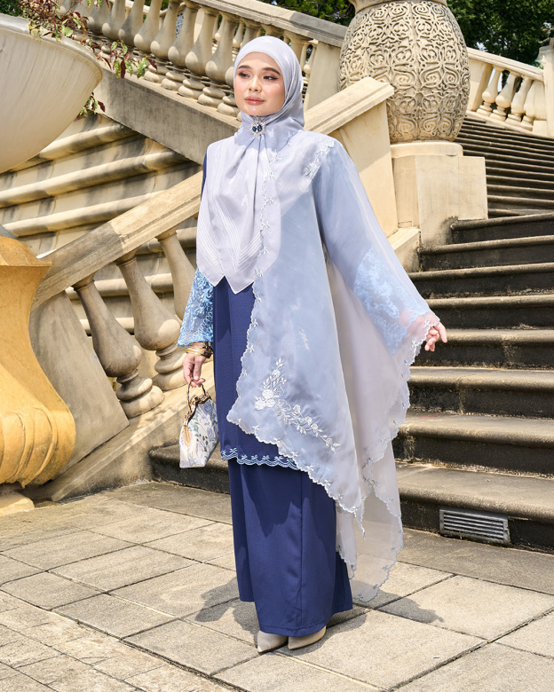 Tudung Selendang Organza Cindai
