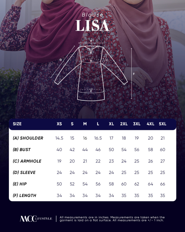 BLOUSE LISA BELLA VALLEY SERIES