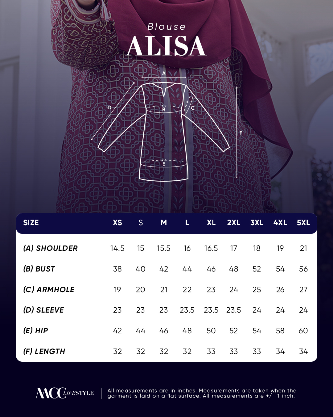 Blouse Alisa - Carlota Series