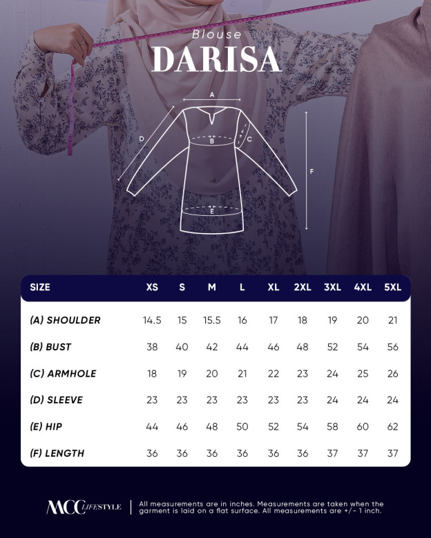 Blouse Darisa Peony Series