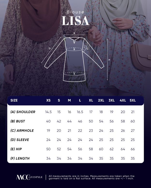 Blouse Lisa Suri - Suri Series