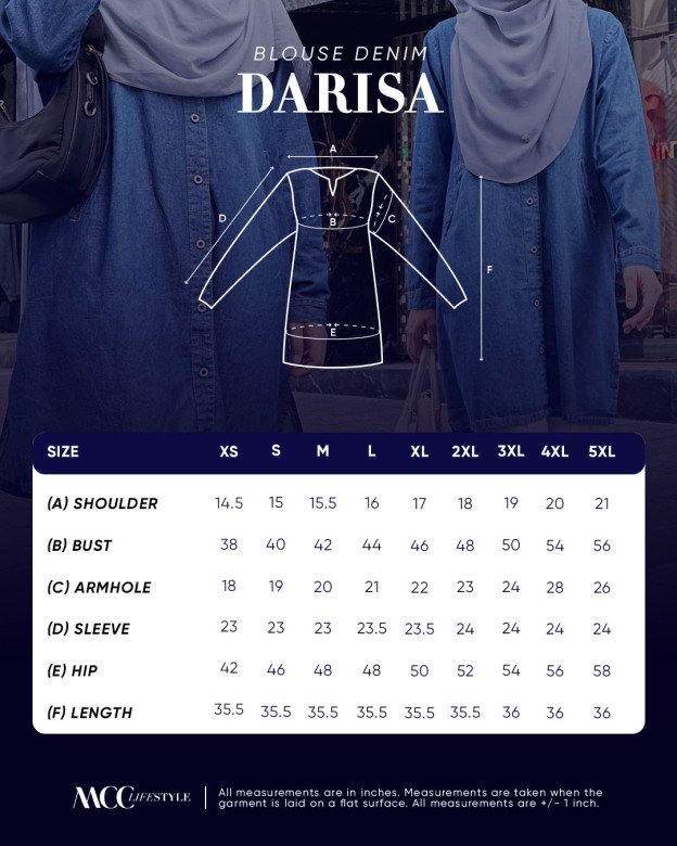 Blouse Denim Darisa