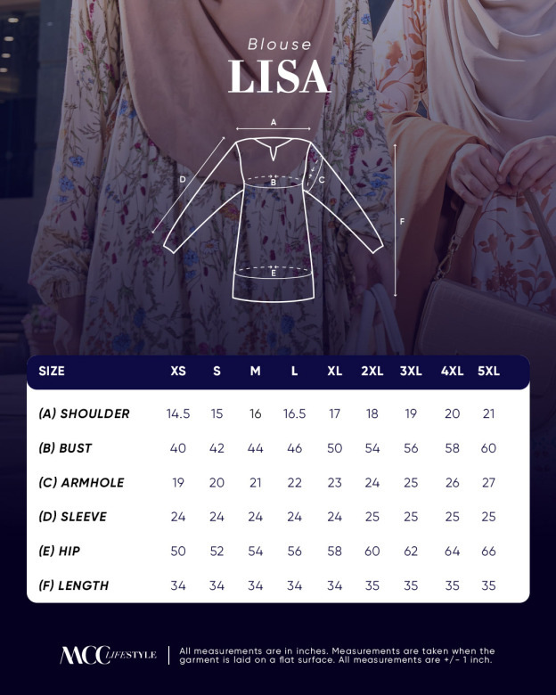 Blouse Lisa Floral Series
