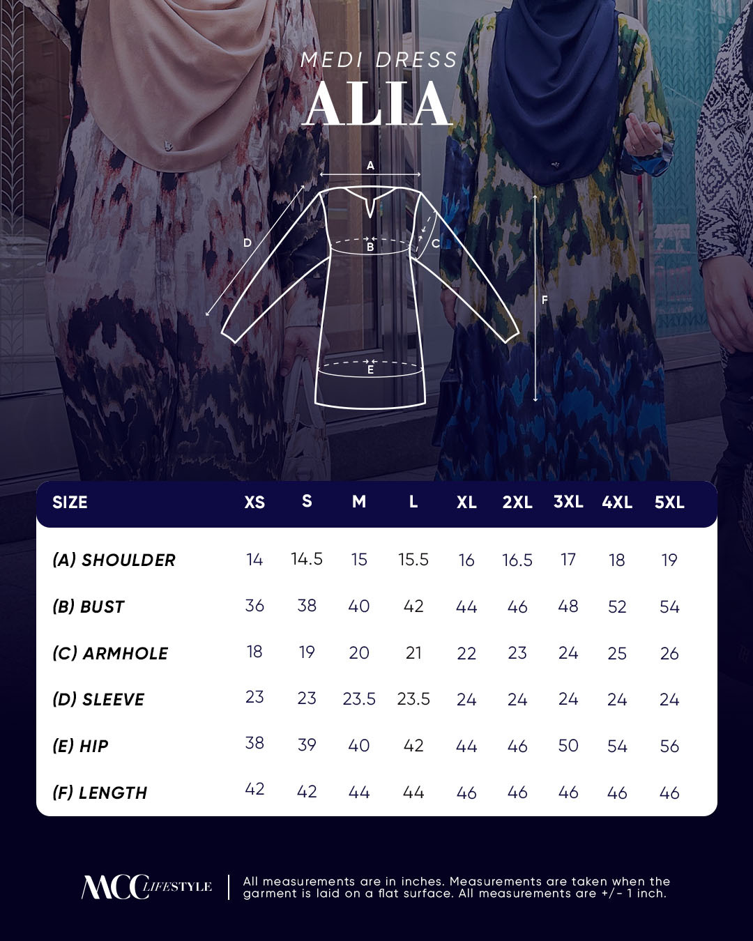 Medi Dress Alia - Aztec Series