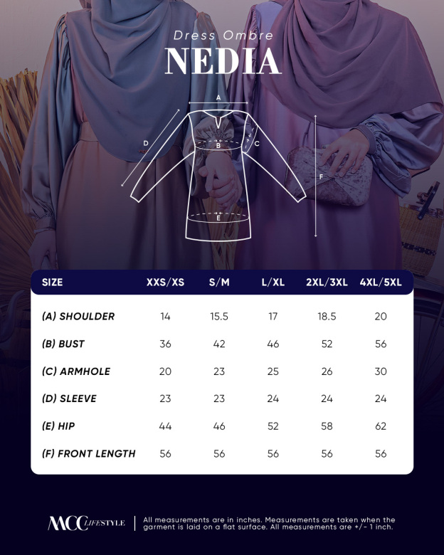 Dress Ombre Nedia