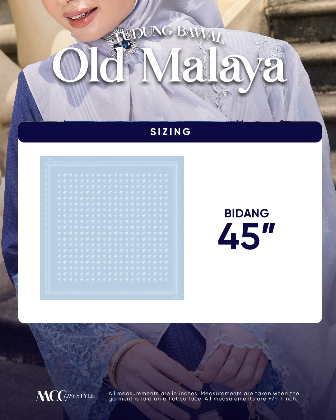Valily Tudung Bawal Old Malaya