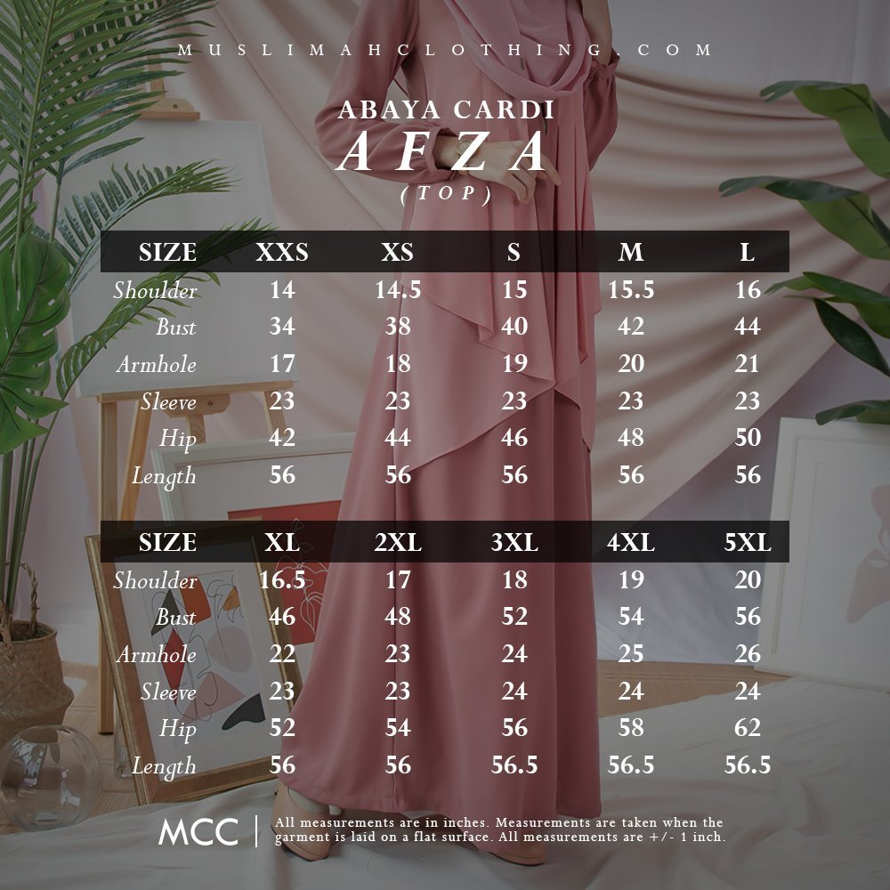 Abaya Cardi Afza - Navy Blue