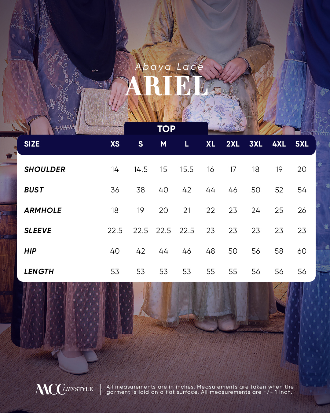 Abaya Lace Ariel