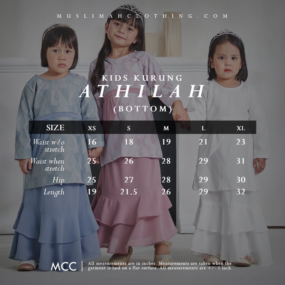 Baju Kurung Athilah Kids - Toasted Mauve