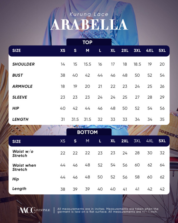 Baju Kurung Lace Arabella 