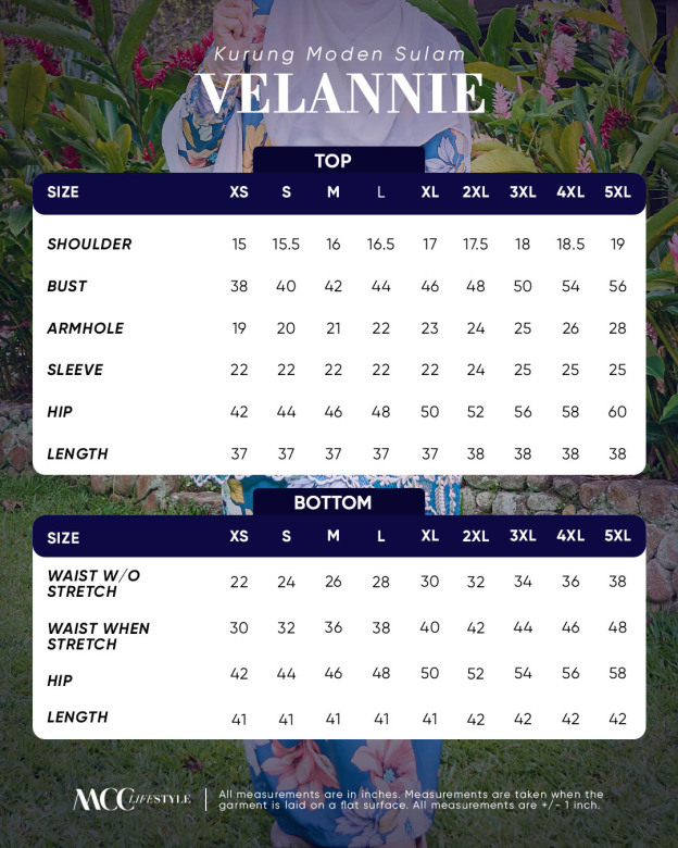 KURUNG SULAM MODEN VELANNIE