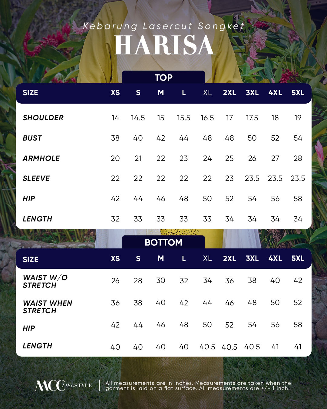 Baju Kebarung Songket Lasercut Harisa