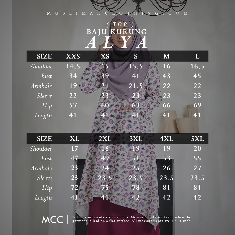Baju Kurung Alya - Tame Teal