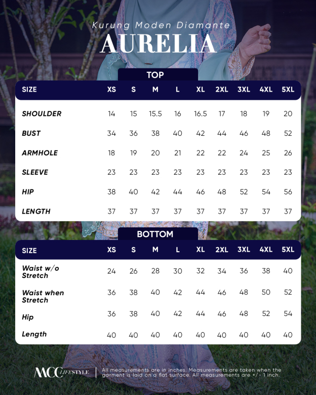 Baju Kurung Sulam Diamanted Aurelia