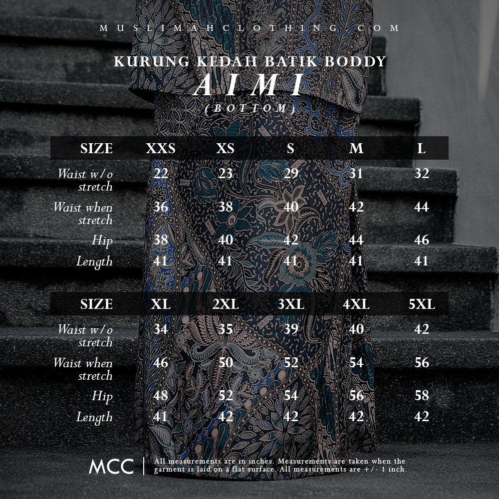 Baju Kurung Kedah Batik Dobby Aimi - Spice Brown