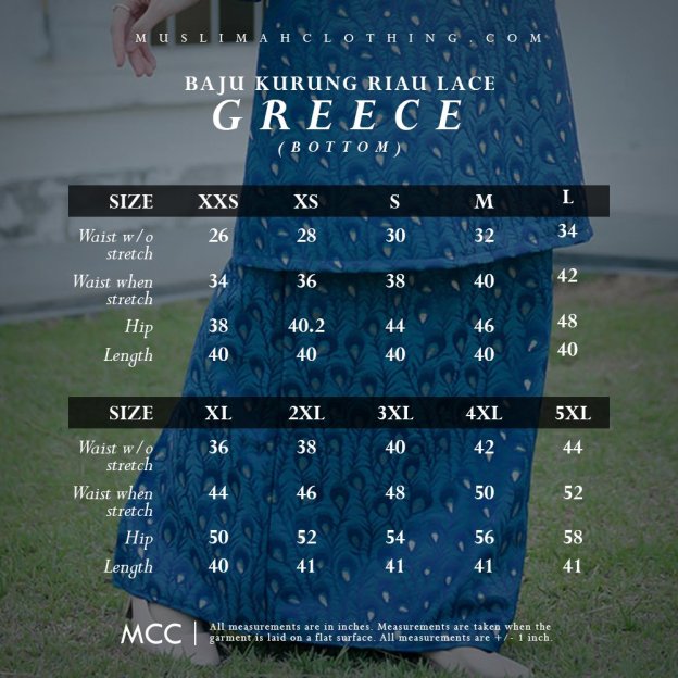 Baju Kurung Riau Lace Greece - Lavender Purple