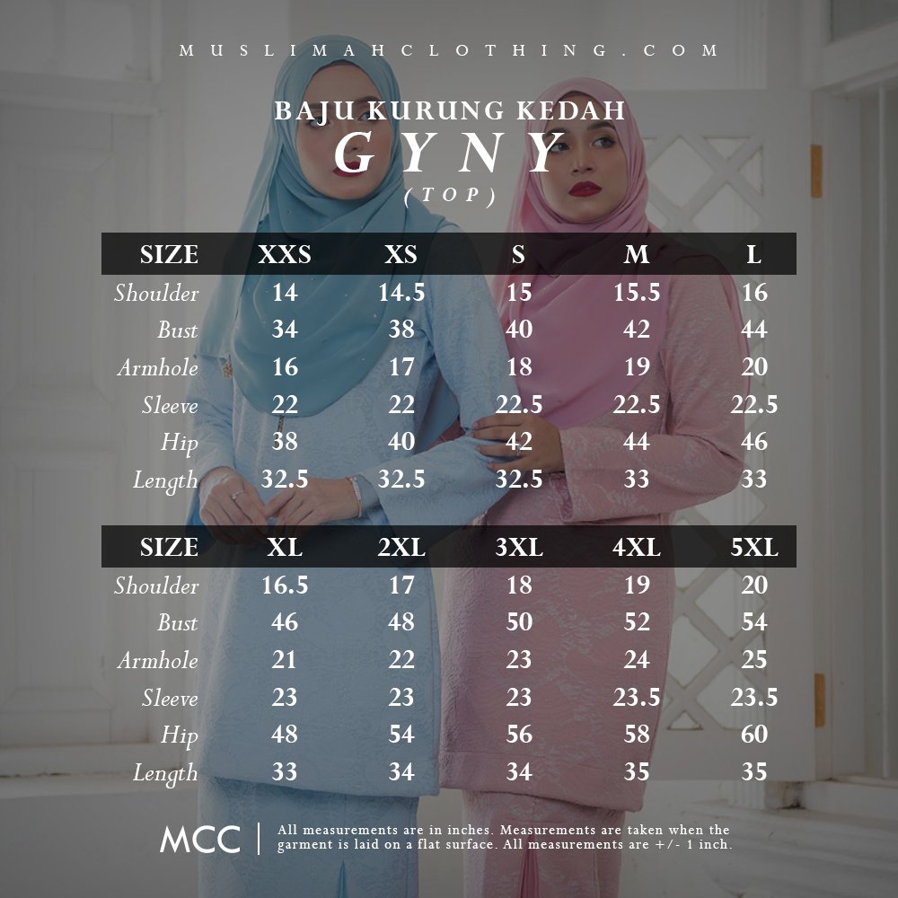 Baju Kurung Kedah Gyny - Senorita Pink