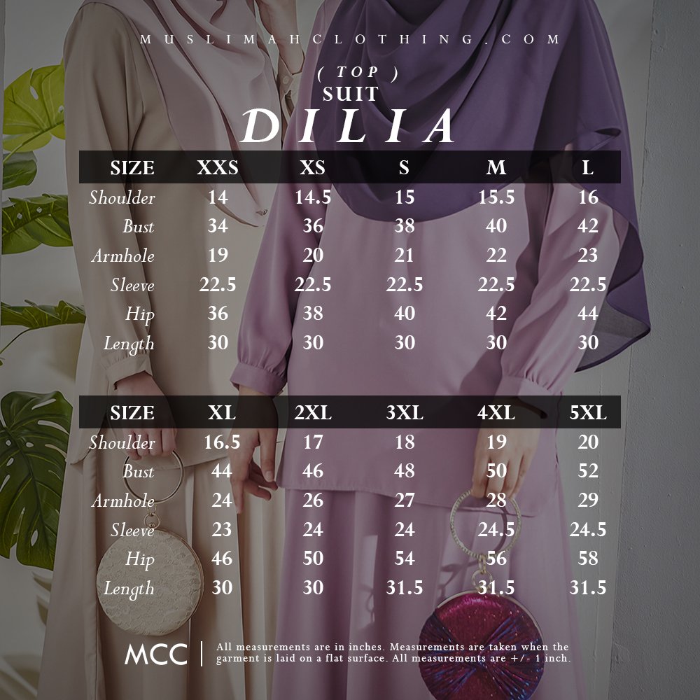 Suit Dilia - Maroon